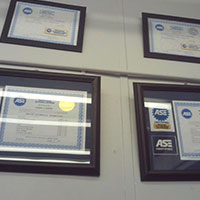 Certificates